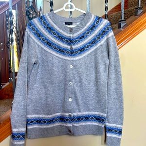 Size medium button up cardigan from Talbots